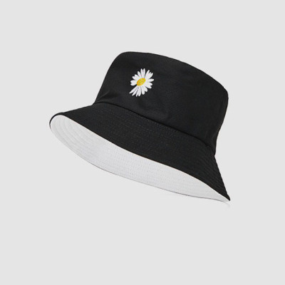 Mũ vành tròn, Mũ Bucket hoa cúc, Nón cụp vành thời trang phong cách cute xinh xắn MD07