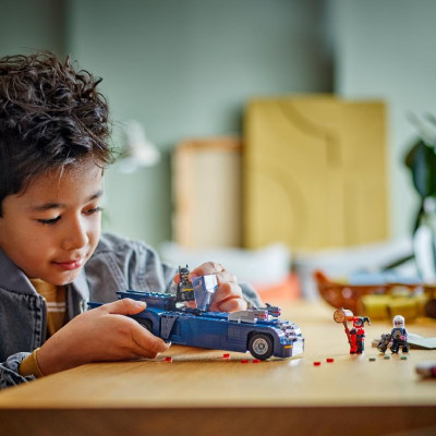 LEGO SUPERHEROES 76274 Đồ Chơi Lắp Ráp Siêu Xe Người Dơi Đối Đầu Harley Quinn (435 chi tiết)