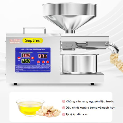 Máy ép dầu ăn thực vật thế hệ mới thương hiệu Mỹ Septree K39 - Công suất 1350W - Hàng chính hãng (Bảo Hành 1 Năm)