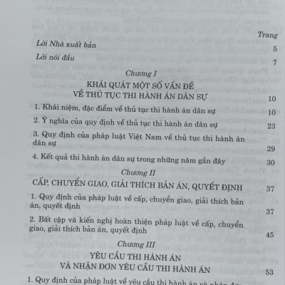 Pháp Luật Về Thủ Tục Thi Hành Án Dân Sự