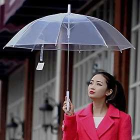 Ô  Dù Trong Suốt Che Mưa Thời Trang Chụp Ảnh Sống Ảo, Dù Chắc Chắn Độ Bền Cao