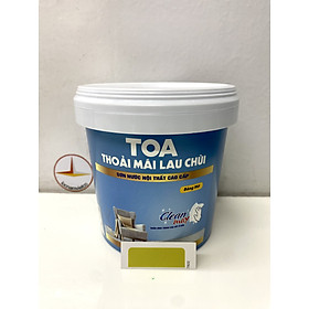 Sơn phào chỉ cho trần nhà Toa thoải mái lau chùi màu C- 7822 _1L