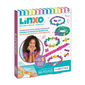 Đồ Chơi Bộ Làm Vòng Tay Kết Nối LinXo Rực Rỡ MAKE IT REAL 6112MIR