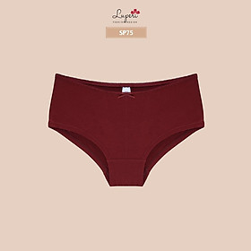 Quần Lót Nữ Cotton Nhập Khẩu Cạp Cao LUPERI LU3QL75 Dáng Hipster Mềm Mịn, Co Giãn, Không Lằn Mông, Kháng Khuẩn, Khử Mùi Tốt