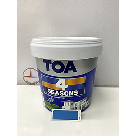 Sơn phào chỉ trong và ngoài nhà Toa 4 Seasons Tropic Shield màu C- 7358 _1L