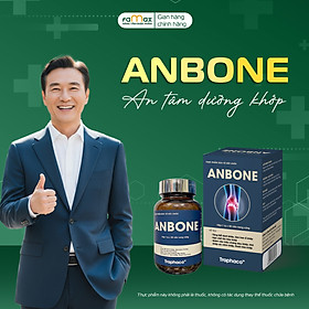 [FAMAX] Thực Phẩm Bảo Vệ Sức Khỏe Anbone Hỗ Trợ Tăng Tiết Dịch Khớp Giảm Đau Khớp Hộp 30 Viên