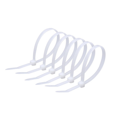 Túi 100 sợi dây rút nhựa trắng Nylon66 TOTAL THTCT1001 (2.5*100mm), THTCT15025 (2.5*150mm) và THTCT2001 (3.6*200mm)