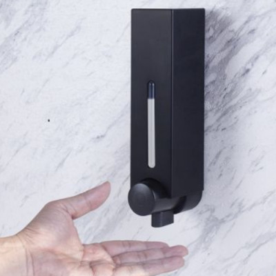 Hộp Đựng Xà Phòng Treo Tường ATMOR DH-725-1B (Màu Đen) (HÀNG CHÍNH HÃNG)