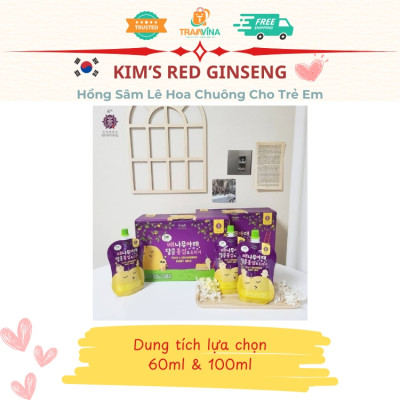 Hồng Sâm Lê Hoa Chuông Cho Trẻ Em Kim