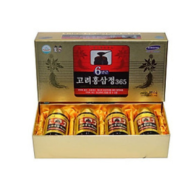 Cao Hồng Sâm 365 Hàn Quốc (4 Lọ x 240g)