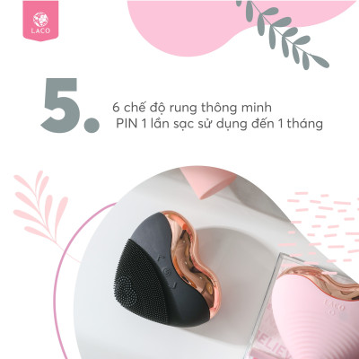 LACO CLEANING FACIAL LUXURY  Máy Rửa Mặt LacoLuxury chính hãng 100%  sạch sâu, tan nọng cầm