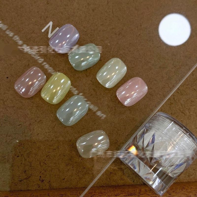 Tráng Gương Bóng Ánh Trong Suốt Làm Nail, Nhũ Tráng Gương Móng Cao Cấp Tráng Trên Mọi Nền Màu Trong Trẻo Hàn Quốc thạch tráng gương