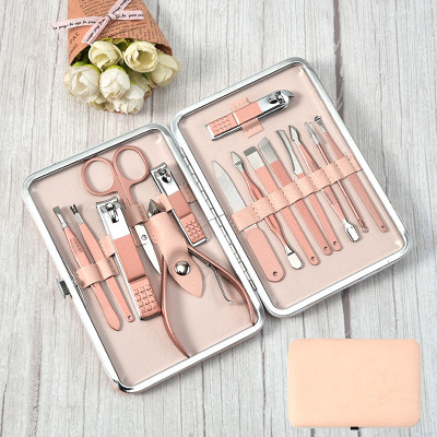 Bộ kiềm làm móng 16 món ,inox đa năng và tiện dụng có hộp đựng xịn xò, nhỏ gọn dễ mang theo cho chị em làm đẹp