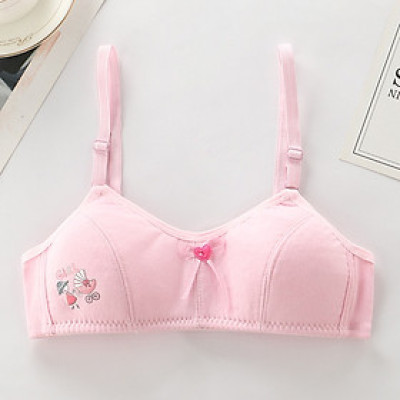 Áo lót bé gái, áo lót học sinh giai đoạn phát triển cài sau 2 móc 7405