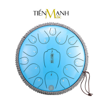 Trống Tank Huashu 15 Tone THL15 14inch (Trống Không Linh Lưỡi Thép Steel Tongue) Hàng Chính Hãng - Kèm Móng Gẩy DreamMaker