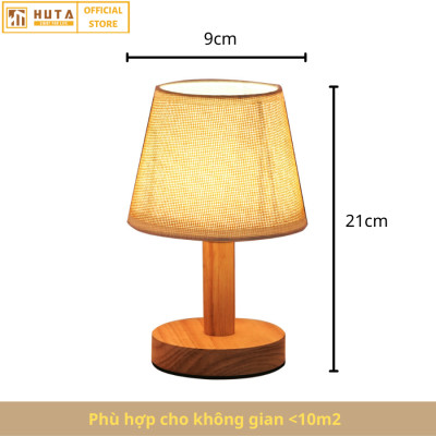 Đèn Ngủ HUTA Light For Life G9 Mini Phong Cách Vintage, Đầu Cắm USB, Decor Trang Trí Phòng Ngủ, Đầu Giường, Dải Led Ánh Sáng Vàng