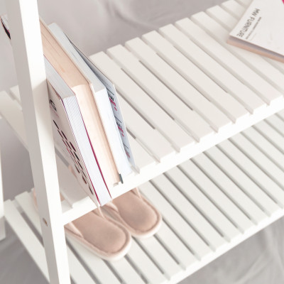 GIÁ TREO QUẦN ÁO CHỮ A 2 TẦNG MÀU TRẮNG - A HANGER 2 FLOOR WHITE