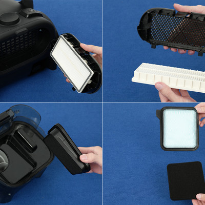 Máy Hút Bụi Dạng Hộp Panasonic MC-CL609HN49 - Công suất 2200W - Công nghệ gió xoáy cực đại - Bộ lọc HEPA & lưới lọc hiện đại - Sản xuất tại Malaysia - Hàng chính hãng - Bảo hành 12 tháng