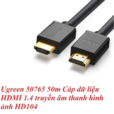 Ugreen UG50765HD104TK 50m Cáp dữ liệu HDMI 1.2 có chipset truyền âm thanh hình ảnh - HÀNG CHÍNH HÃNG
