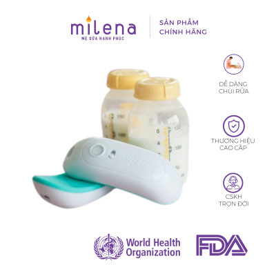 Đệm Mát Xa Chườm Ấm Thông Tắc Tia Sữa & Kích Sữa Lavie (02 cái), Nhiệt + Rung Hút Sữa Nhanh, Giảm Cương Sữa, Làm Mềm Ngực, Ngừa Viêm Ngực,  Pin Sạc Bền Bỉ, FDA Hoa Kỳ