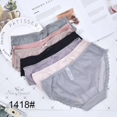 COMBO 10 QUẦN SU PHỐI REN LƯỚI CHẤM BI 1418