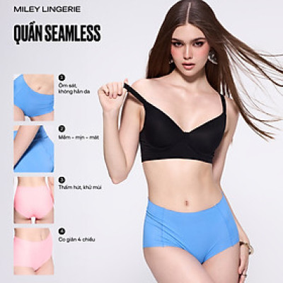 Quần Lót Nữ Không Viền Chất Mịn Thoáng SEAMLESS Miley Lingerie 