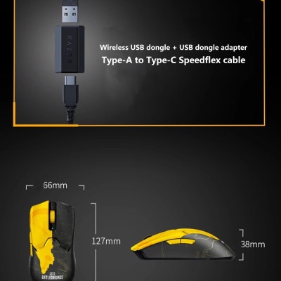 [Mới, hàng chính hãng] Chuột Razer Viper V2 Pro PUBG: Battlegrounds Edition