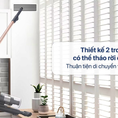 Máy hút bụi không dây Samsung VS15A60AGR7/SV - Hàng Chính Hãng