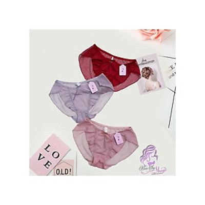 Combo 5 quần lót ren mỏng tàng hình sexy gợi cảm ( Màu ngầu nhiên) -LN049