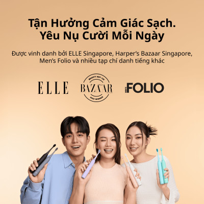 [Chính Hãng] Bàn Chải Đánh Răng Điện Zenyum Sonic MỚi 2.0 - Màu Xanh Dương- Công Nghệ Singapore