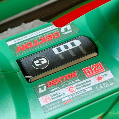 COMBO Máy Thổi Lá Dùng Pin 21V Dekton M21-TL600M KÈM PIN M21-B6A8C VÀ SẠC M21-S25A  -HÀNG CHÍNH HÃNG