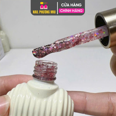 [Mới] Sơn Gel Nhũ STARLIGHT Kim Tuyến XEIJAYI Số 04, 07 Hạt To Siêu Sáng Làm Nail, Tạo Hiệu Ứng Flash Khổng Tước Bạch Kim Hồng Ánh Kim