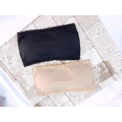 Áo Lót Nữ Bra Ống Su Gân Viền Ren Cài Sau 4003 – Seamless, Co Giãn 4 Chiều