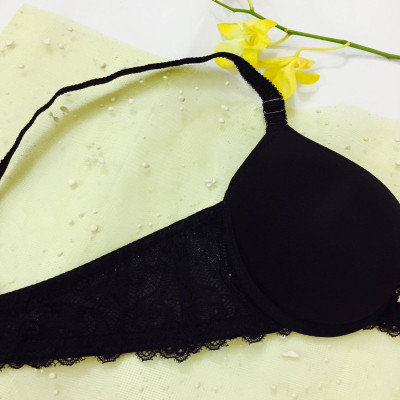 Áo lót nữ nâng ngực trơn quai ren AL912