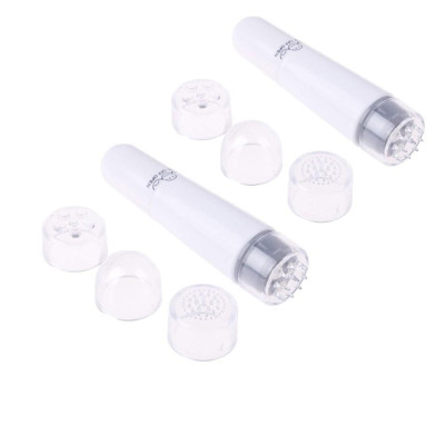 (Hàng Hot) MÁY MASSAGE mặt 4 đầu thay thế Loại Xịn (Tặng Kèm Pin 2A Sẵn)