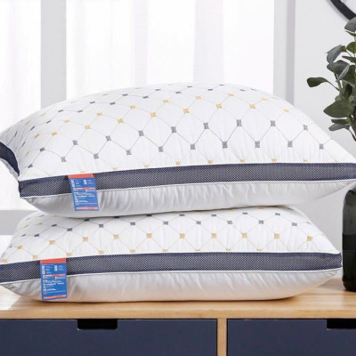 Đôi ruột gối nằm trần trám LIDACO cao cấp bông tự nhiên vải cotton 100% kích thước 50x70cm (2 chiếc)