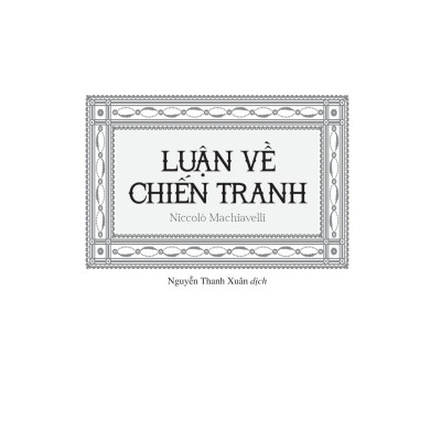 Sách - Luận Về Chiến Tranh