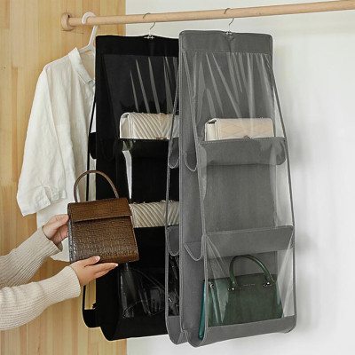 Túi treo giỏ xách 6 ngăn 3 tầng đa năng, tiện lợi 36x85cm