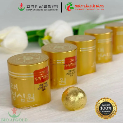 An cung ngưu hoàng thanh tâm Bio Hàn Quốc 10 viên - Phòng ngừa tai biến đột quỵ