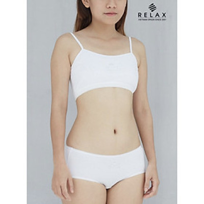 Áo lá Rela RATEEN001 cotton bản lưng to hai dây đơn giản trơn