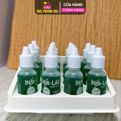 Dung Dịch Cầm Máu Infa-Lab Cao Cấp Chai 15ml Làm Nail An Toàn, Cầm Máu Nhanh 3-5 Giây, Dùng Nhiều Lần Nail Phương Miu Nữ Women