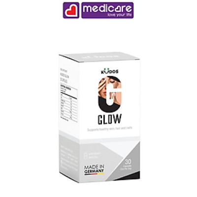 Viên Uống KUDOS Glow Tốt Cho Da Tóc Móng 30 viên