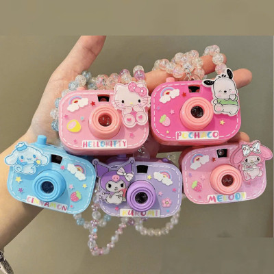 Đồ Chơi Máy Ảnh Chiếu Hình Kuromi, Melody, Hello Kitty, Cún Trắng Cho Bé Kèm Set Vòng Cổ - Quà tặng cho bé - HÀNG CHÍNH HÃNG MINIIN