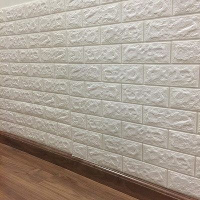 XỐP DÁN TƯỜNG GIẢ GẠCH 3D KHỔ LỚN 70X77CM DÀY 6LY TIÊU CHUẨN