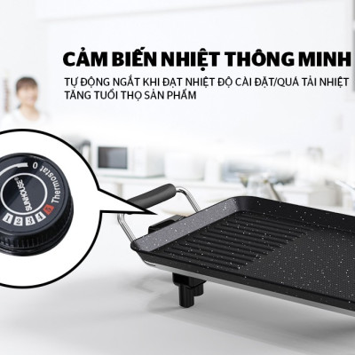 BẾP NƯỚNG ĐIỆN SUNHOUSE SHD4600 - Hàng chính hãng