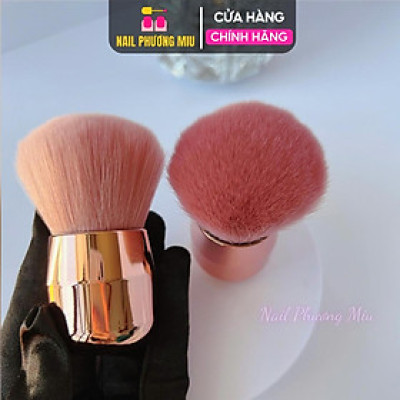 Chổi Phủi Bụi Nail Lông Mịn Mềm, Thiết Kế Đầu Nấm, Chất Liệu Sợi Tổng Hợp, Hiệu Quả Loại Bỏ Bụi Bẩn Cho Mọi Thợ Làm Nail