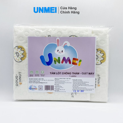 Tấm lót chống thấm trải giường 2 lớp Baby Unmei - 50x70cm (1 Cái/Bịch) Tấm Lót chống Thấm cho Bé