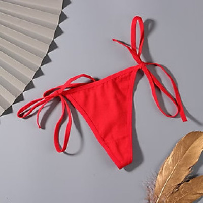 Quần Lọt Khe Cotton Cột Dây 2 Bên Đone Giản Gợi Cảm