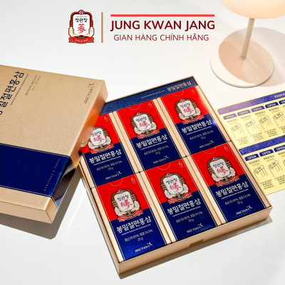 Hồng Sâm Tẩm Mật Ong KGC Jung Kwan Jang 12 Gói