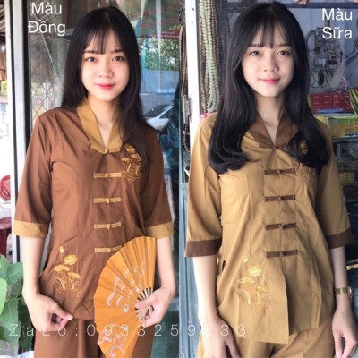 ĐỒ LAM ĐI CHÙA Mẫu La Hán Phối